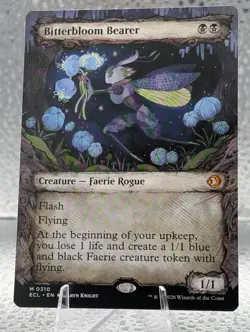 Magic the Gathering * Bitterbloom Bearer (Showcase) * Lorwyn Eclipsed * Regular - Image 1