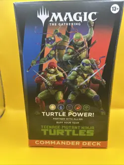 NEW! Magic The Gathering Teenage Mutant Ninja Turtles Commander Deck MTG SEALED! - Image 2