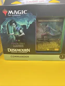 MTG Duskmourn Death Toll Commander Deck DSC House of Horror Factory Sealed MTG - Image 1