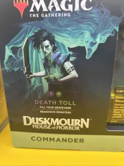 MTG Duskmourn Death Toll Commander Deck DSC House of Horror Factory Sealed MTG - Image 3