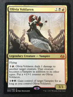 MTG Modern Masters 2017 #177 Olivia Voldaren NM - Image 1