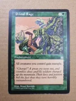 Primal Rage - 286 / English / Played MTG - Image 1