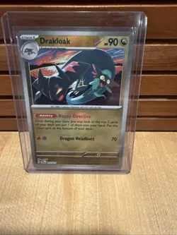 Pokemon TCG SV-Prismatic Evolutions Drakloak Card #72/131 Common Poke Ball - Image 1