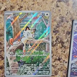 The Pokemon Company Meowth 106/094 Me02: Phantasmal Flames Holo IR - Image 1