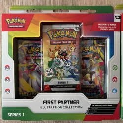 Pokemon First Partner Illustration Collection Series 1 Box New Lot of 2 IN HAND! - Image 3