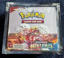 Pokemon Sword & Shield: Battle Styles Booster Box In Acrylic Case - Image 1