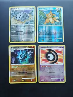 4x Vintage Reverse Holo Pokemon Karten Sammlung | DE | Versch. Sets - Image 1