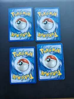 4x Vintage Reverse Holo Pokemon Karten Sammlung | DE | Versch. Sets - Image 2