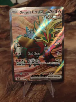 Pokemon TCG Gouging Fire ex 188/162 Ultra Rare Temporal Forces NM - Image 1