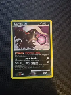 Pokemon TCG 2008 Rare Darkrai Reverse Holo Majestic Dawn 3/100 - Image 1