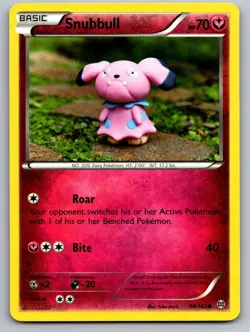 Snubbull 98/162 Common BREAKthrough Pokemon Near Mint Yuka Morii - Image 1