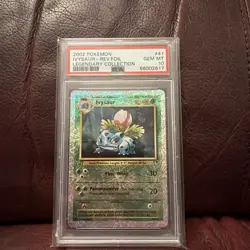 2002 Pokemon Legendary Collection Reverse Holo Ivysaur 47/110 PSA 9 - Image 1