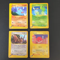 Pokemon Aquapolis Lot – Eevee, Phanpy, Oddish, Voltorb – e-Reader WOTC - Image 1