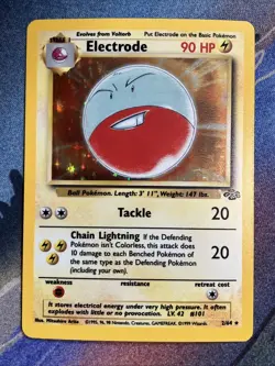 Pokemon 1999 Jungle Unlimited: Electrode (2/64) LP - Image 1
