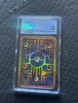 Pokemon 2000 Ultra Rare Ancient Mew Full Holo Egyptian Movie Promo - Image 2
