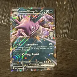 Pokemon TCG Team Rockets Nidoking EX - Image 1