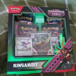 Pokemon TCG Shrouded Fable Kingambit Illustration Collection Box - New & Sealed - Image 1