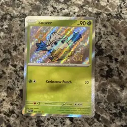 Pokemon TCG - Snover - 100/091 Paldean Fates - Baby Shiny Secret Rare Holo🔥 - Image 1