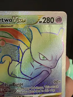 Mewtwo VSTAR (Secret) 079/078 Pokemon GO Holo *CHECK PHOTOS* - Image 3