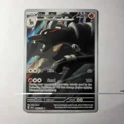 Houndoom 66/64 Illustration Rare Shrouded Fable pokemon TCG mint condition - Image 1