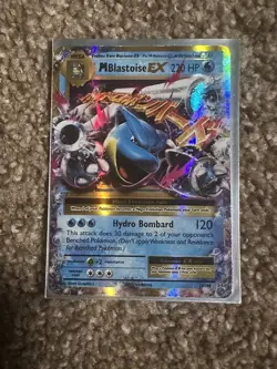 Pokemon Blastoise Card Lot, Promo, Mega, Full art - Image 3