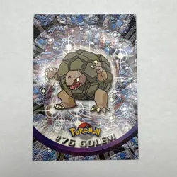 Golem #76 Topps Pokemon TCG BLUE Logo TV Animation Edition - Image 1