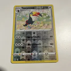Toucannon 145/185 - Pokemon TCG - Vivid Voltage - Reverse Holo - NM - Image 1