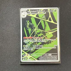 Pokemon Team Rocket's Spidops Illustration Rare Destined Rivals 187/182 Holo NM - Image 1