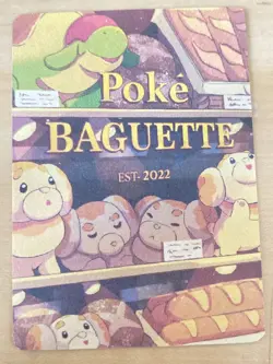 Pokemon Fidough custom bookmark Illustration Rare - Fan Art - Image 2