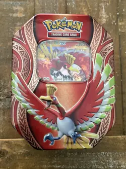 Pokemon TCG Tin- Ho-Oh GX Mysterious Powers 2017 Sun & Moon/XY - Image 1