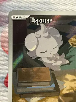 Espurr 095/088 IR Illustration Rare Perfect Order Me03 2026 Pokemon Card NM+ - Image 3