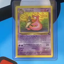 Slowbro - 43/62 - Uncommon - Fossil - Pokemon TCG Card 1999 Near Mint - Image 1