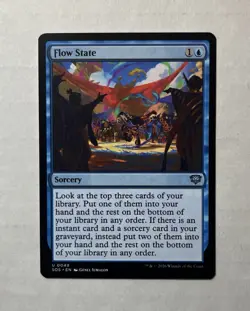 Flow State X1 - NM/M Pack Fresh - Secrets of Strixhaven MTG Magic Card English - Image 1
