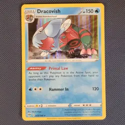 Dracovish 053/189 - Darkness Ablaze - Rare Holo Pokemon Card - NM - Image 1
