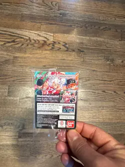 🔥🏀 One Piece Monkey.D.Luffy US College Basketball Promo Card *SEALED* 🏀🔥 - Image 2
