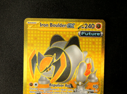 Pokemon Card TCG - Iron Boulder EX 217/162 - Temporal Forces - Hyper Rare - NM ⭐ - Image 2