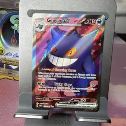 Pokemon Gengar EX TCG Scarlet & Violet Temporal Forces Card 193/162 - Image 1