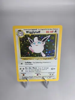 Wigglytuff 16/64 Jungle Holographic Pokemon Card - Image 2