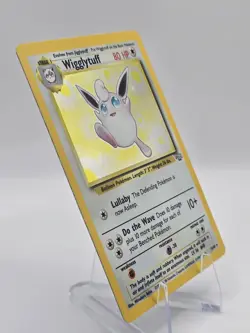 Wigglytuff 16/64 Jungle Holographic Pokemon Card - Image 5