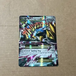 Pokemon M Metagross EX XY35 XY Holo Promo Mega Evolution 220 HP Card - Image 1