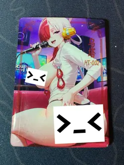 Goddess Maiden Uta Karaoke Limited Thick Card Sexy Waifu Doujin One Piece - Image 1