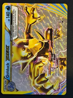 POKEMON Card Golduck Break 18/122 Breakpoint Holo Near Mint Free P&P - Image 1