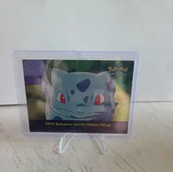 EP10 Bulbasaur and the Hidden Village - POKEMON TOPPS CARD 2000 HOLO, Ex-NM - Image 1