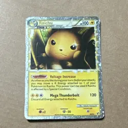 Pokemon Raichu Prime 83/90 Undaunted Holo Ultra Rare Stage 1 TCG Card - Image 1