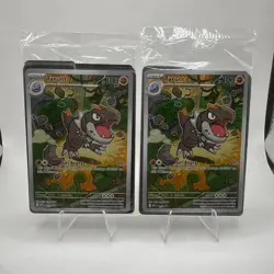2x Tyrunt 070 Promo Card SEALED Prefect Order Etb Promo Full Art NM Lot Of 2 - Image 1