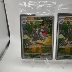 2x Tyrunt 070 Promo Card SEALED Prefect Order Etb Promo Full Art NM Lot Of 2 - Image 2