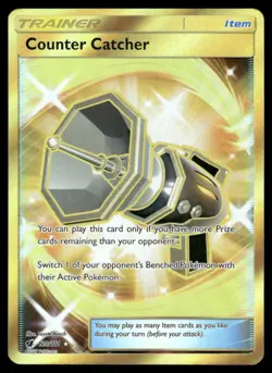 Pokemon Cards Counter Catcher 120/111 Crimson Invasion Secret Rare NM - Image 1