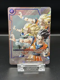 Gotenks - SB02-022 Alternate Art Manga Booster 02 Dragon Ball Card English - Image 1