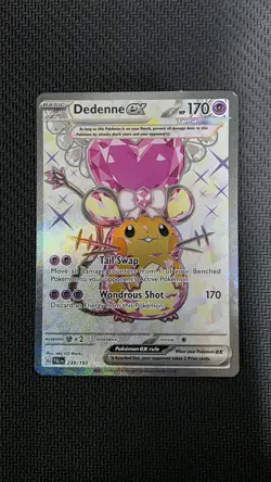 Dedenne ex 239/193 Ultra Rare SV02: Paldea Evolved Pokemon Card - Image 1