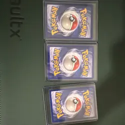 Nintendo Pokemon TCG Base Set Charmander Squirtle Bulbasaur Cards Lot - 3 - Image 2